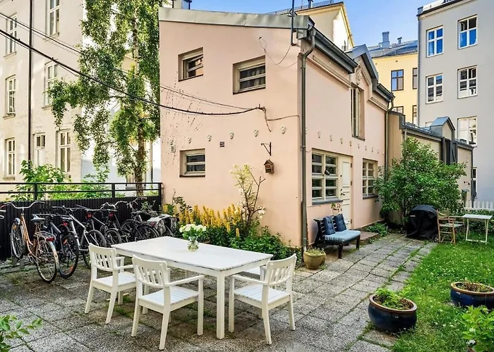 Stylish At Frogner 아파트 *